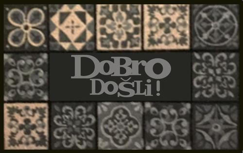OTIRAČ ZA OBUĆU 40/60 cm   - višebojna, Dizajnerski, plastika/prirodni materijali (40/60cm) - Boxxx