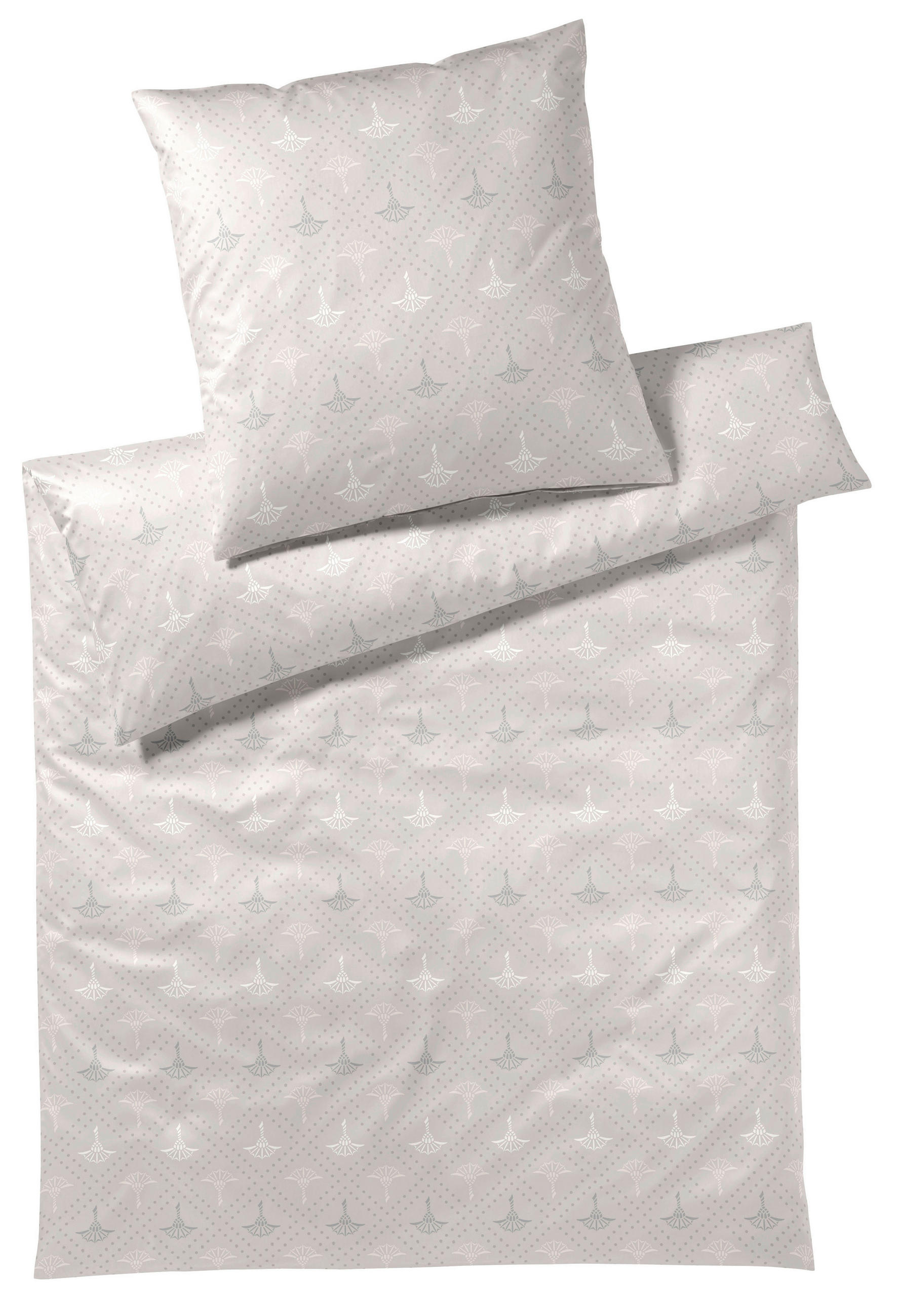 BETTWÄSCHE 135/200 cm Makosatin  - Grau, Design, Textil (135/200cm) - Joop!