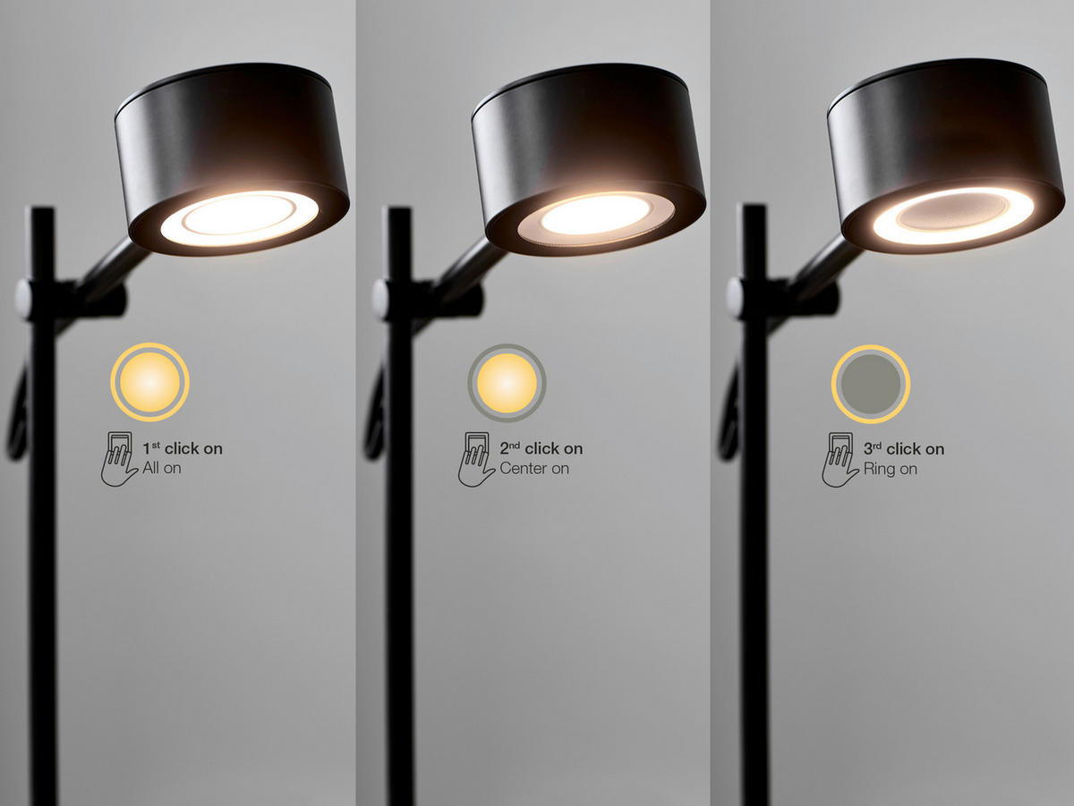 LED-HÄNGELEUCHTE Clyde 115/8,5 cm   - Schwarz, Design, Metall (115/8,5cm) - Nordlux