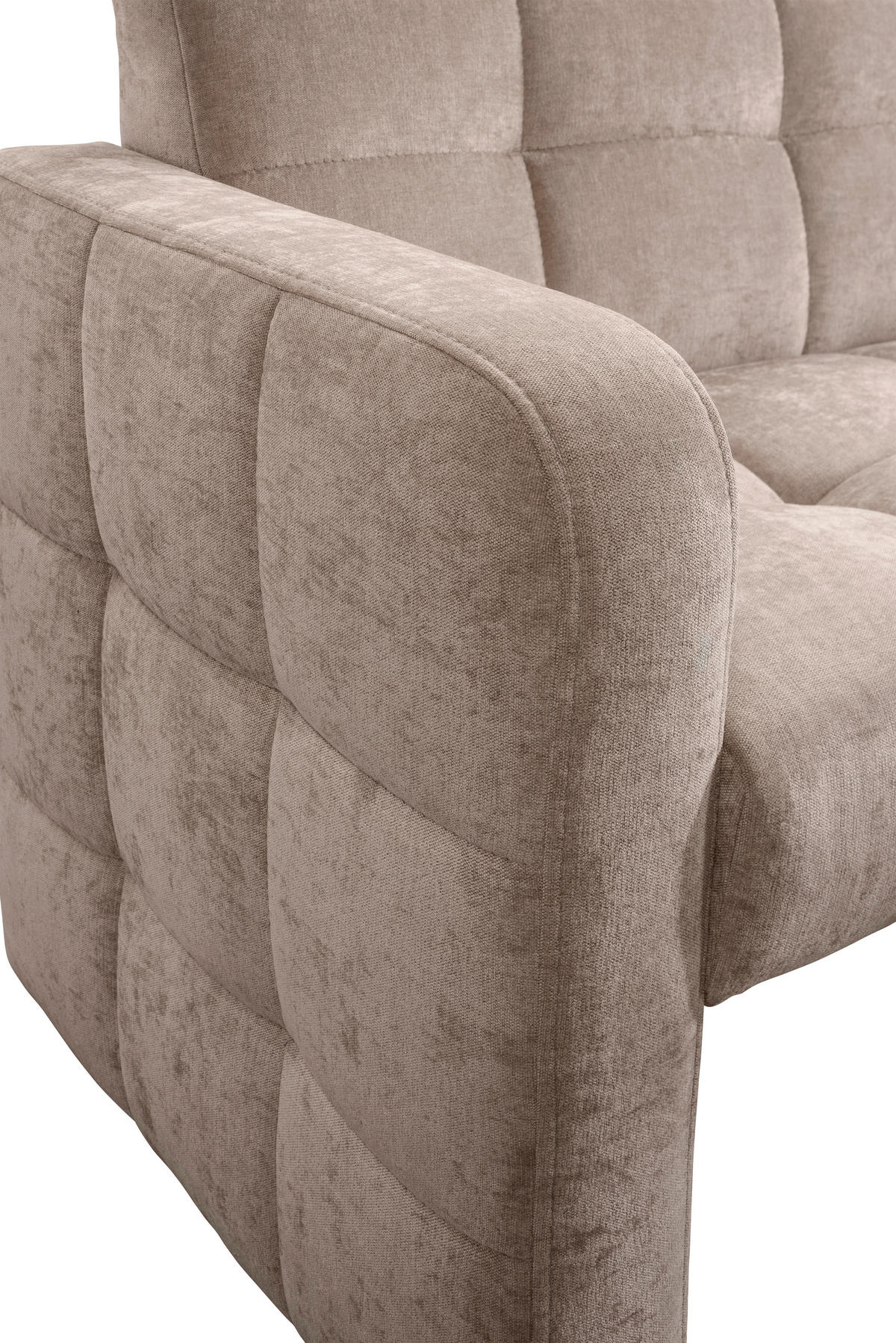 KLUPA KUTNA  bež  drvo, tekstil, drvni materijal      - bež/crna, Moderno, drvni materijal/drvo (265/197cm) - Livetastic