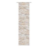 FLÄCHENVORHANG   blickdicht   60/245 cm  - Naturfarben, Design, Textil (60/245cm)