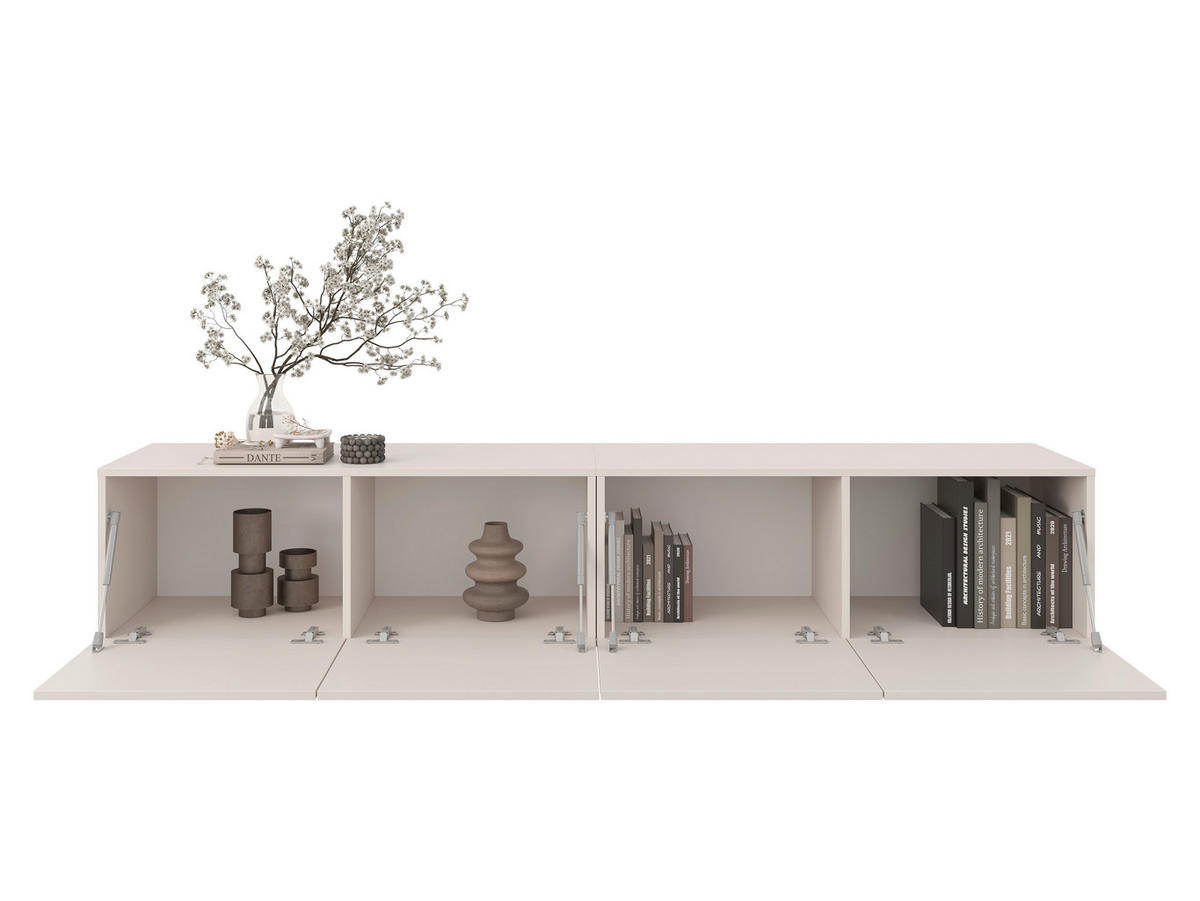 LOWBOARD  in 200/36,7/42 cm  - Kaschmir, Design, Holzwerkstoff (200/36,7/42cm) - Hom`in