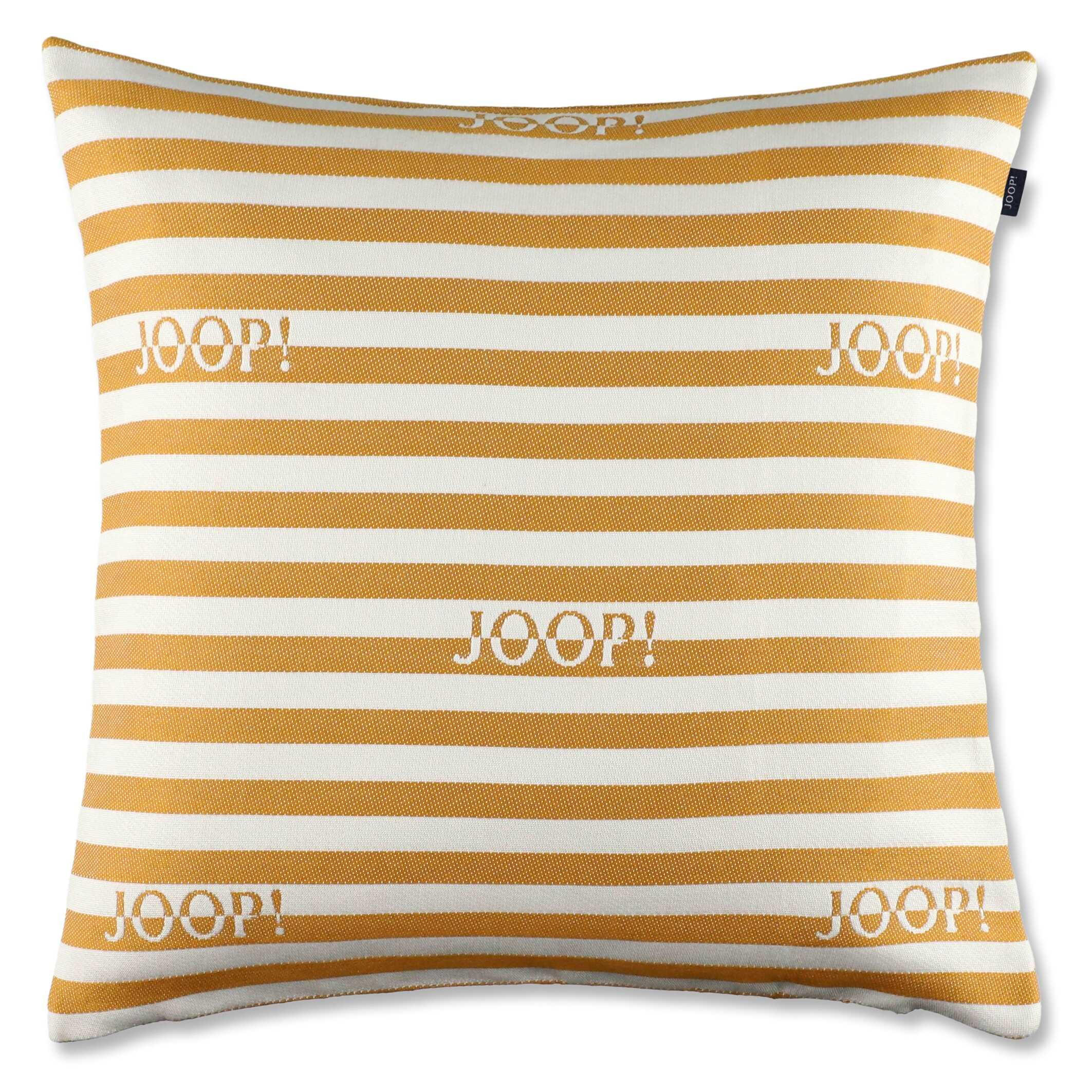 OUTDOOR-KISSEN  - Currygelb, Design, Textil (50/50cm) - Joop!