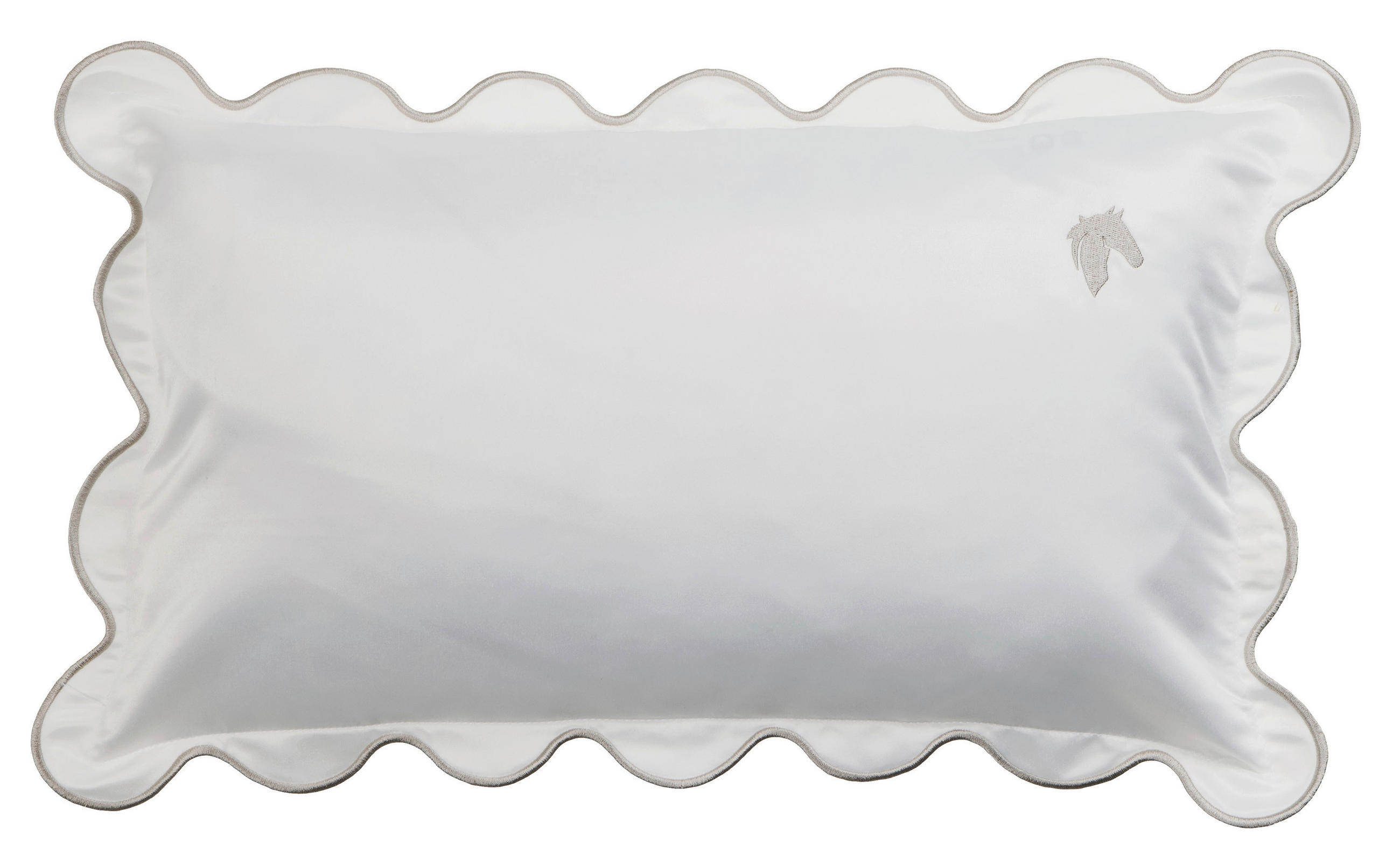 ZIERKISSEN Marcel.Remus.Design- Santa Ponca weiss 30/50 cm  - Weiß, Design, Textil (30/50cm)