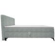 BOXBETT 160/200 cm  in Hellgrau  - Hellgrau/Schwarz, Design, Holz/Holzwerkstoff (160/200cm) - Xora