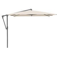 AMPELSCHIRM 300x240 cm Champagner  - Champagner/Anthrazit, Basics, Textil/Metall (300/240cm) - Glatz