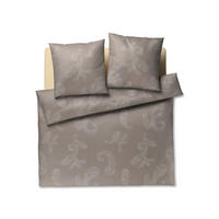 BETTWÄSCHE 3-teilig JOOP! PAISLEY Jersey 200/200 cm  - Taupe, Basics, Textil (200/200cm) - Joop!