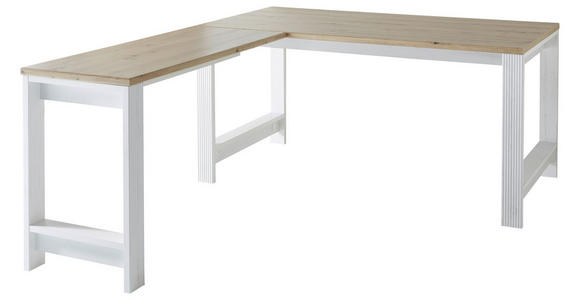 ANBAUSCHREIBTISCH Pinienfarben, Eiche Artisan - Eiche Artisan/Pinienfarben, KONVENTIONELL, Holzwerkstoff (120/76/50cm) - Carryhome