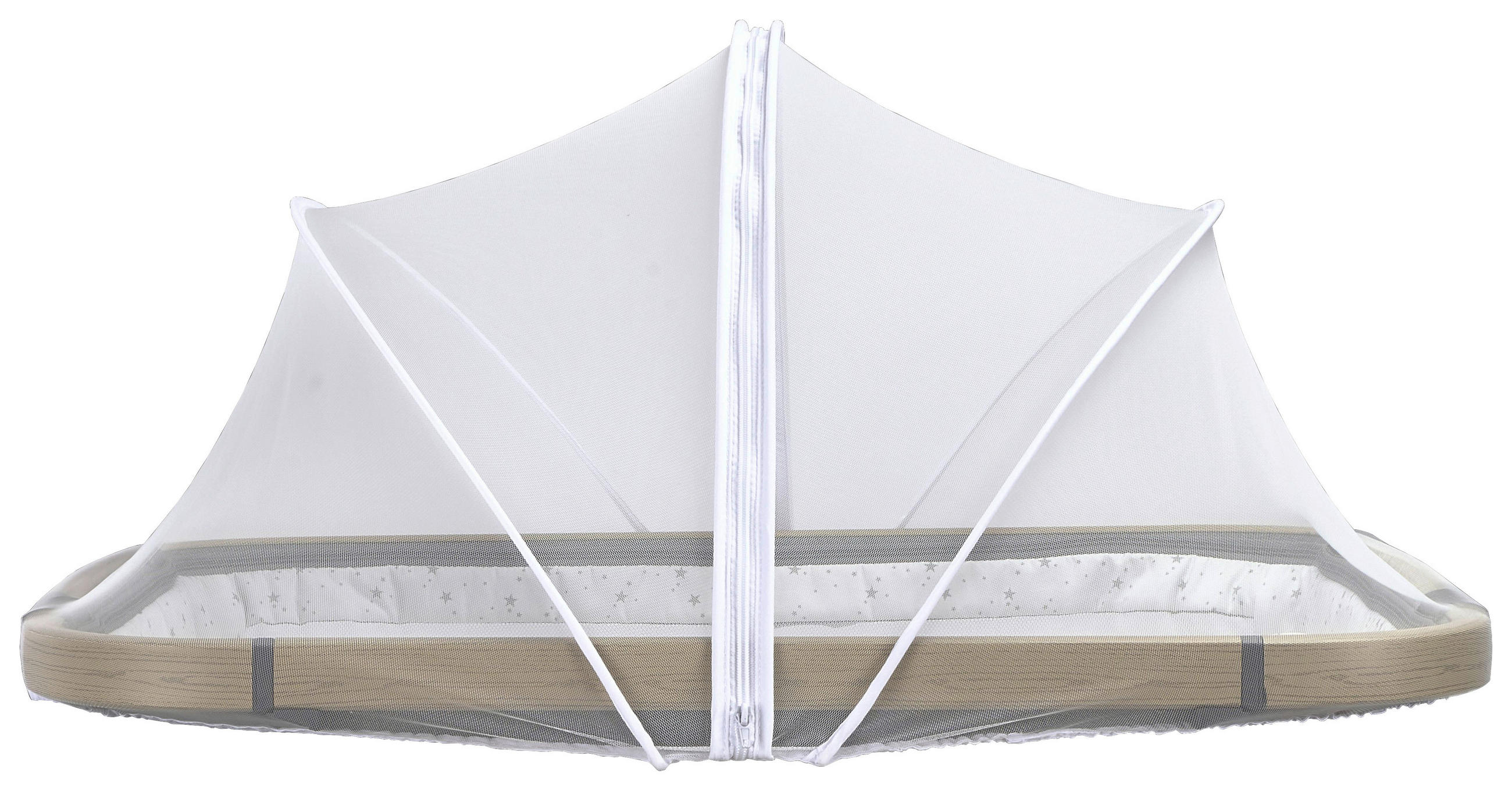 MÜCKENNETZ  - Weiß, Basics, Textil (84/84/37cm) - My Baby Lou