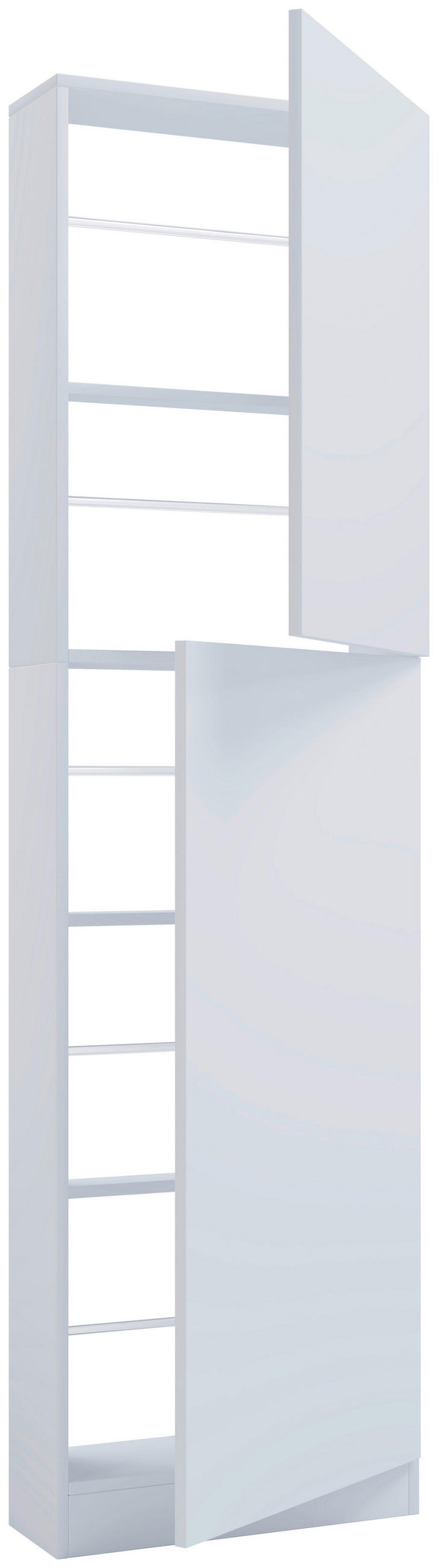 SKOSKÅP 50/180/17 cm  - vit, Design, trämaterial (50/180/17cm) - MID.YOU