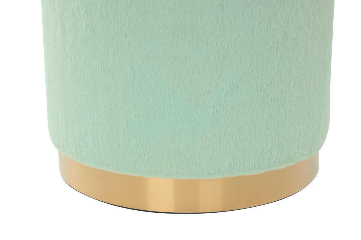 HOCKER Mintgrün  - Mintgrün, MODERN, Kunststoff (36/44/36cm) - Kayoom