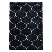 HOCHFLORTEPPICH 140/200 cm Salsa 3201 Anthrazit Anthrazit  - Anthrazit, Design, Textil (140/200cm)