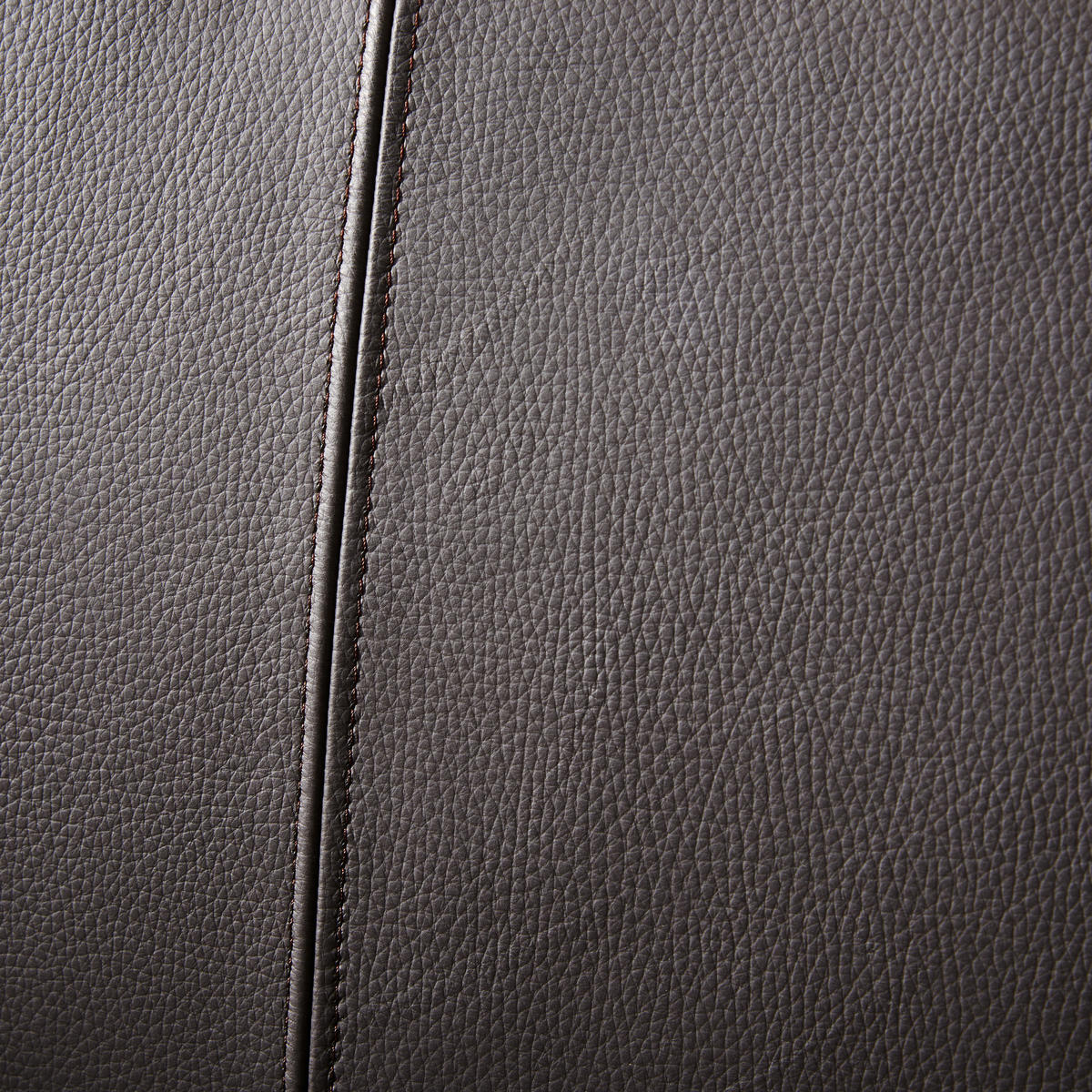 ECKBANK 268,3/178,3 cm Echtleder Eichefarben, Dunkelgrau Wildeiche massiv   - Eichefarben/Dunkelgrau, KONVENTIONELL, Leder/Holz (268,3/178,3cm) - Voglauer