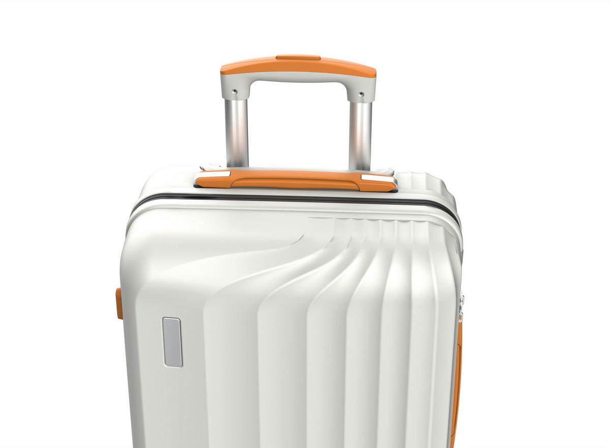 SET VALIZE DE CĂLĂTORIE - crem, Design, plastic (50/77/29cm) - Schneiders