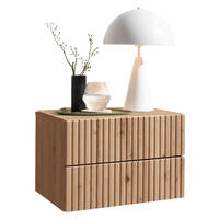NACHTSCHRANK 42/28/30 cm, Eiche Artisan,  - Eiche Artisan, KONVENTIONELL, Holzwerkstoff (42/28/30cm) - Boxxx