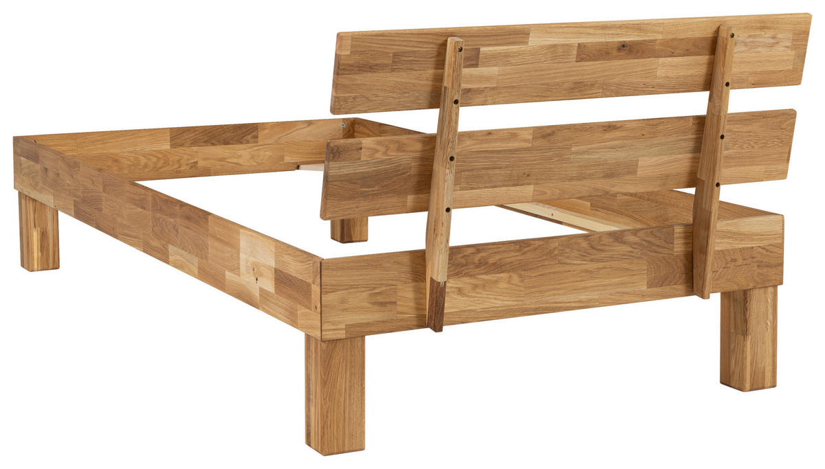 BETT 100/78 cm  in Eichefarben  - Eichefarben, MODERN, Holz (100/78cm) - MID.YOU