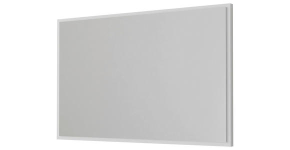 WANDSPIEGEL 85/60/2 cm  - Weiß, Design, Glas/Holzwerkstoff (85/60/2cm) - Xora