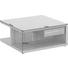 COUCHTISCH in Glas, Holz 70/70/30,9 cm - Nussbaumfarben/Grau, Design, Glas/Holz (70/70/30,9cm) - Now by Hülsta COUCHTISCH in Glas, Holz 70/70/30,9 cm - Nussbaumfarben/Grau, Design, Glas/Holz (70/70/30,9cm) - Now by Hülsta