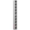 CD-REGAL - Weiss, Design, Holzwerkstoff (40/94/17cm) - MID.YOU