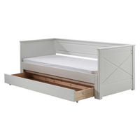 AUSZIEHBETT 90/180/200 cm  in Weiß  - Weiß, MODERN, Holz/Holzwerkstoff (90/180/200cm) - MID.YOU