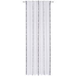 FERTIGVORHANG halbtransparent  - Schwarz, KONVENTIONELL, Textil (140/255cm) - Novel