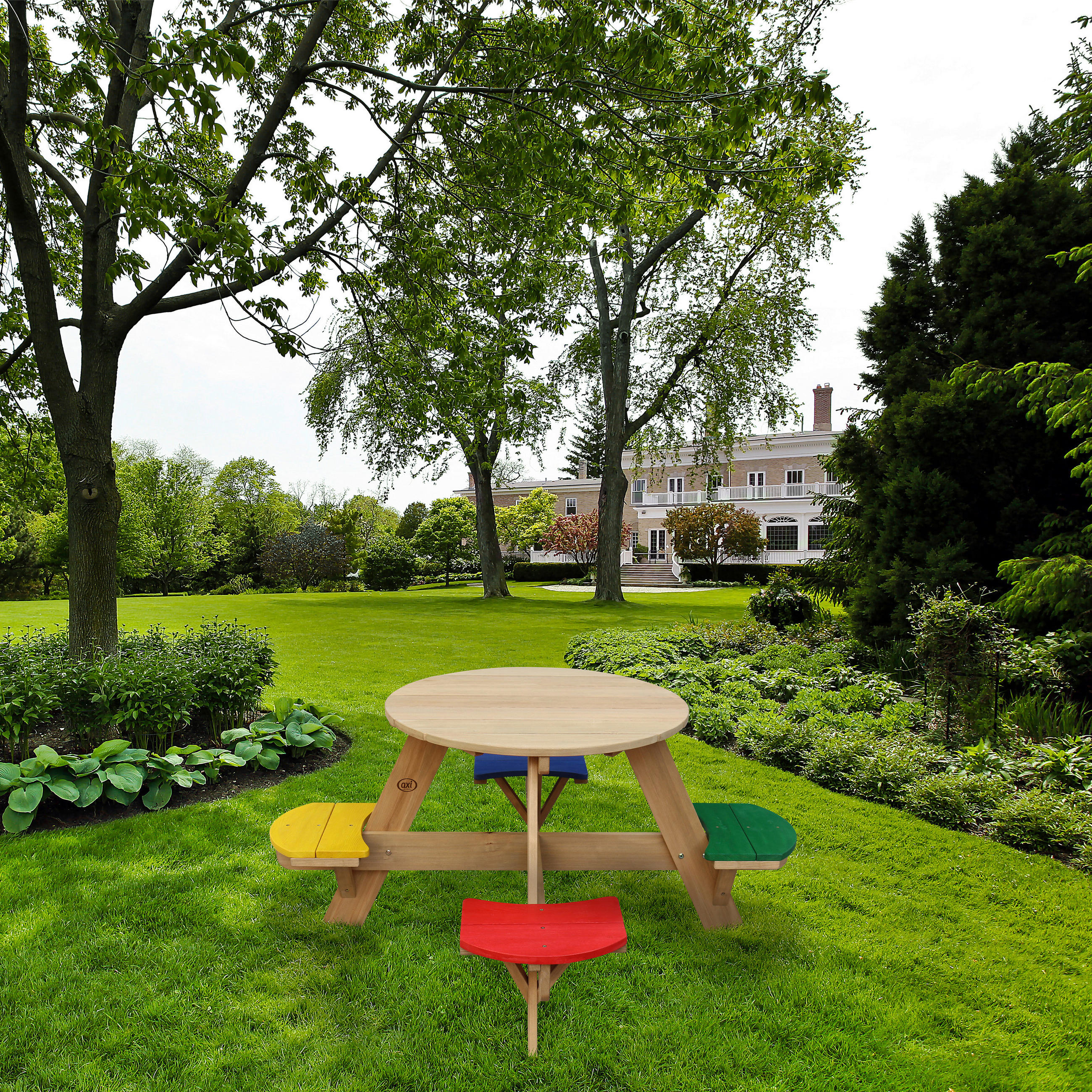 KINDER-GARTENSET Holz  - Multicolor, KONVENTIONELL, Holz (120/56/120cm) - Ambia Garden