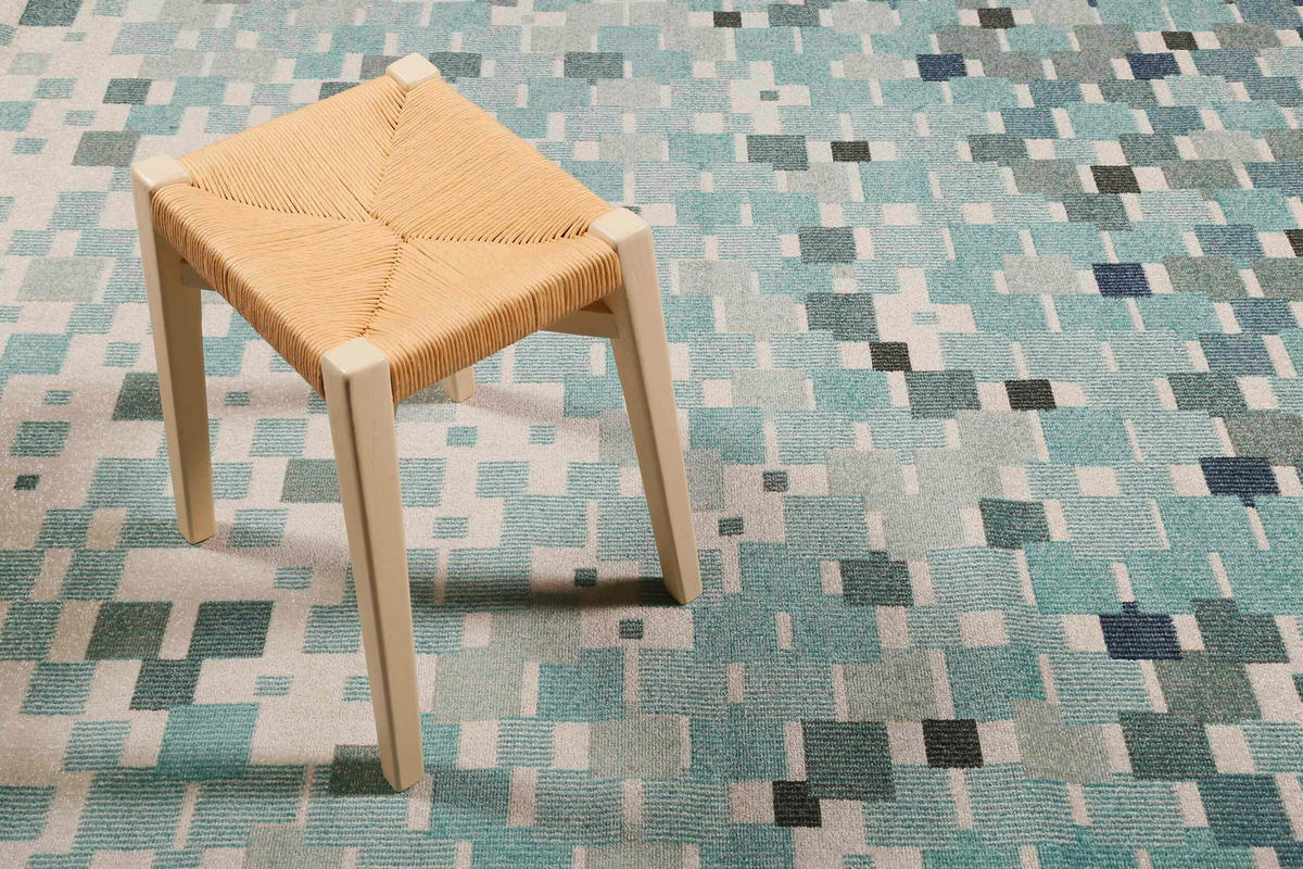 OUTDOORTEPPICH 160/225 cm Pacific Blau, Creme, Grün  - Blau/Creme, Design, Textil (160/225cm) - Esprit