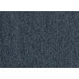 ECKSOFA  in Leinwand Blau  271/318 cm  - Blau/Schwarz, Design, Textil/Metall (271/318cm) - Belluti