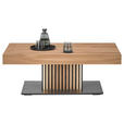 COUCHTISCH in Holz 120/70/45 cm  - Eichefarben/Anthrazit, Design, Holz (120/70/45cm) - Valnatura