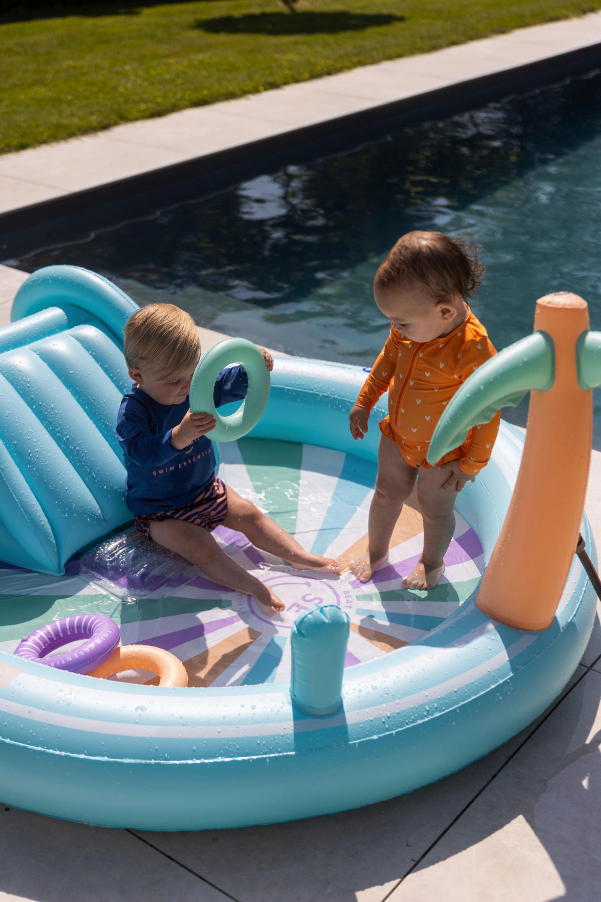 SPIELPOOL  - Multicolor, Basics, Kunststoff (150/210cm)