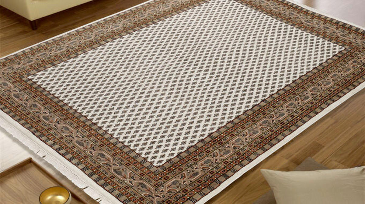 ORIENTTEPPICH 200/300 cm Sakki Mir Braun, Creme  - Creme/Braun, Basics, Textil (200/300cm) - Cazaris