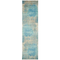 ORIENTTEPPICH 80/300 cm Sky Dancer Blau Alkatif Modern  - Blau, Trend, Naturmaterialien/Textil (80/300cm) - Cazaris