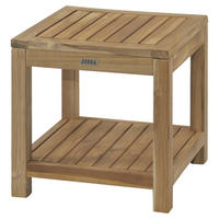 GARTENBEISTELLTISCH 45/45/45 cm Holz  - Naturfarben, LIFESTYLE, Holz (45/45/45cm) - Zebra 