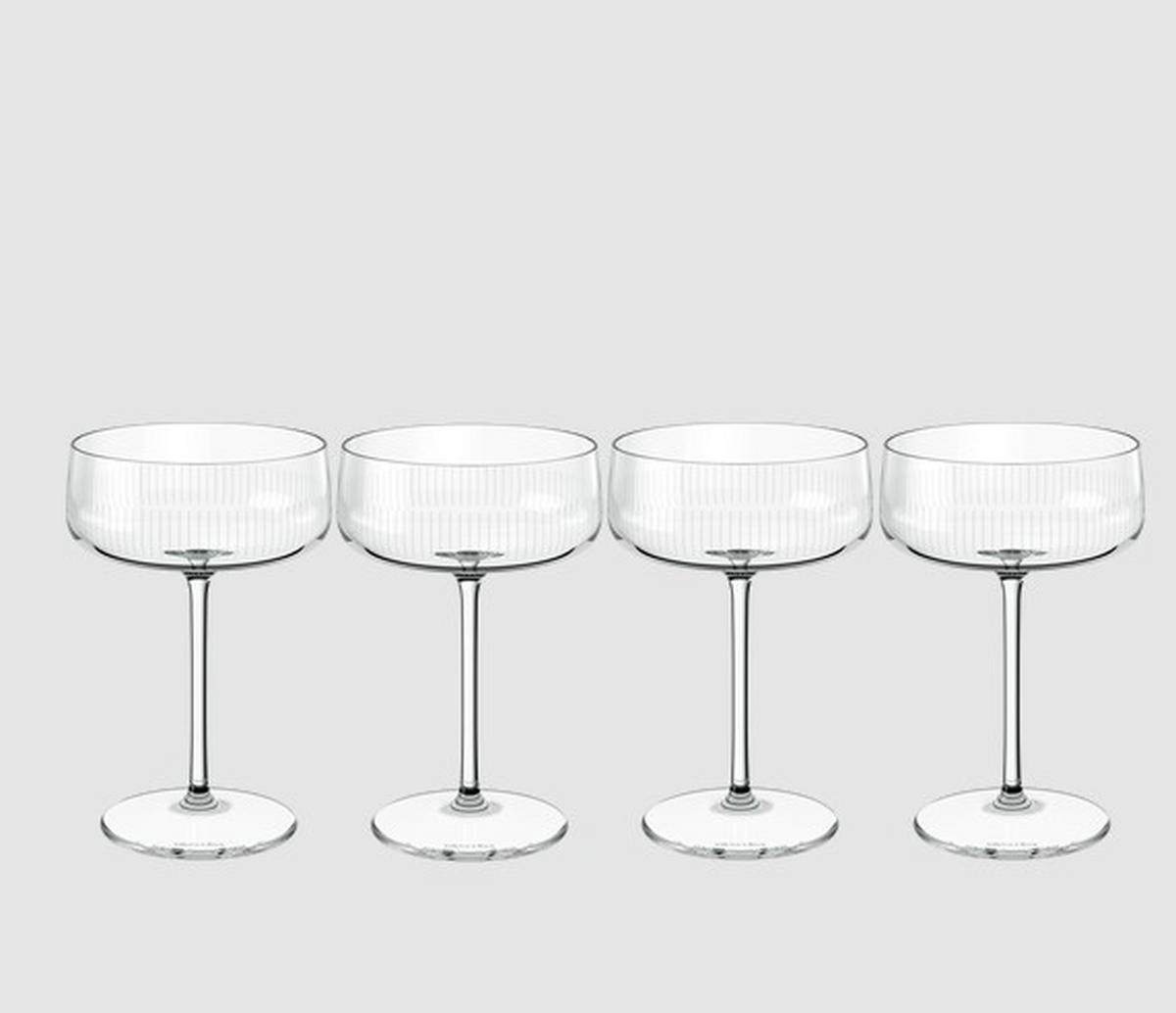 CHAMPAGNER-SET Afina  - Klar, KONVENTIONELL, Glas (10,9/16,6cm) - Villeroy & Boch