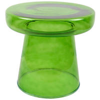 BEISTELLTISCH in Glas  - Grün, Trend, Glas (41/38cm) - Ambia Home