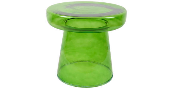 BEISTELLTISCH in Glas  - Grün, Trend, Glas (41/38cm) - Ambia Home