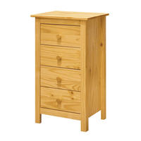 KOMMODE  in 46/80/35 cm  - Naturfarben, Natur, Holz (46/80/35cm) - Livetastic