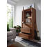 VITRINE Sheesham massiv Sheeshamfarben - Sheeshamfarben, Natur, Holz (65/148/40cm) - Carryhome