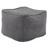 HOCKER in Dunkelgrau  - Dunkelgrau, Design (66/40/66cm) - Lomoco