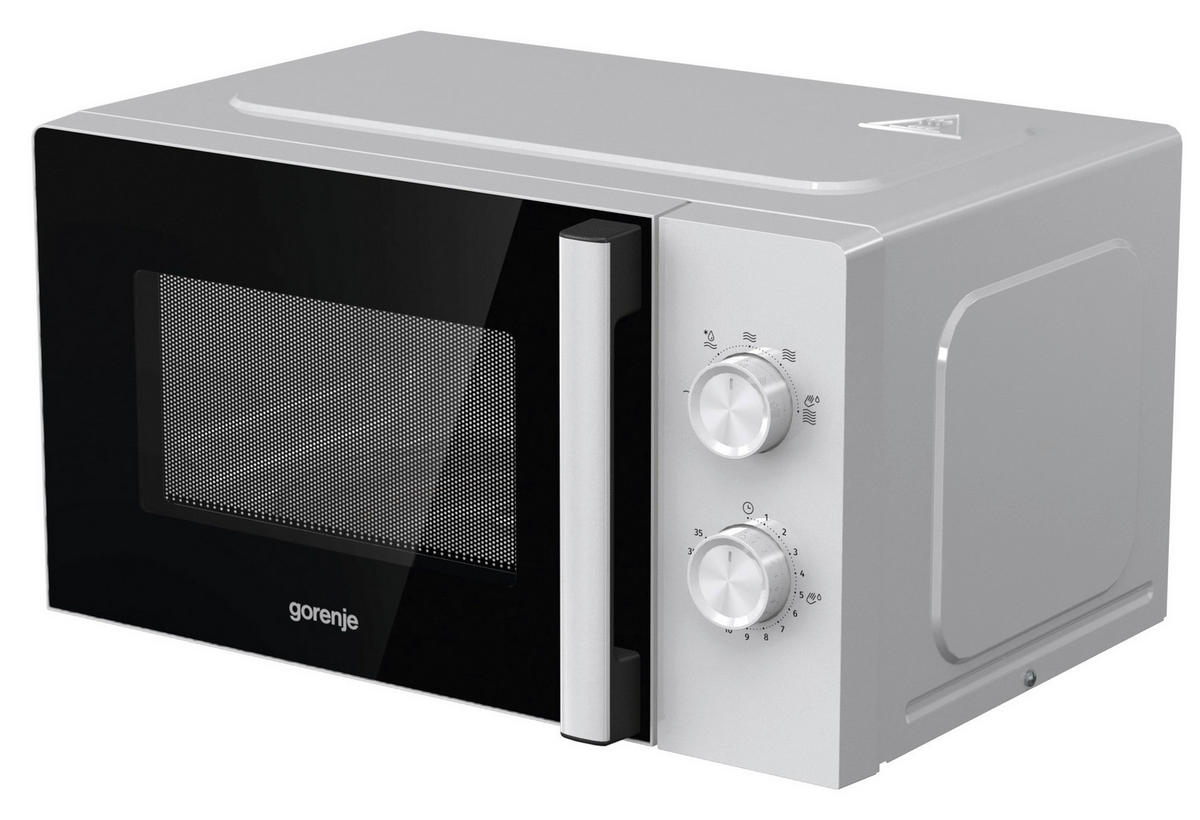 MIKROWELLE MO20E1WH  - Weiß, Basics, Glas/Kunststoff (35,3/45,5/26,1cm) - Gorenje