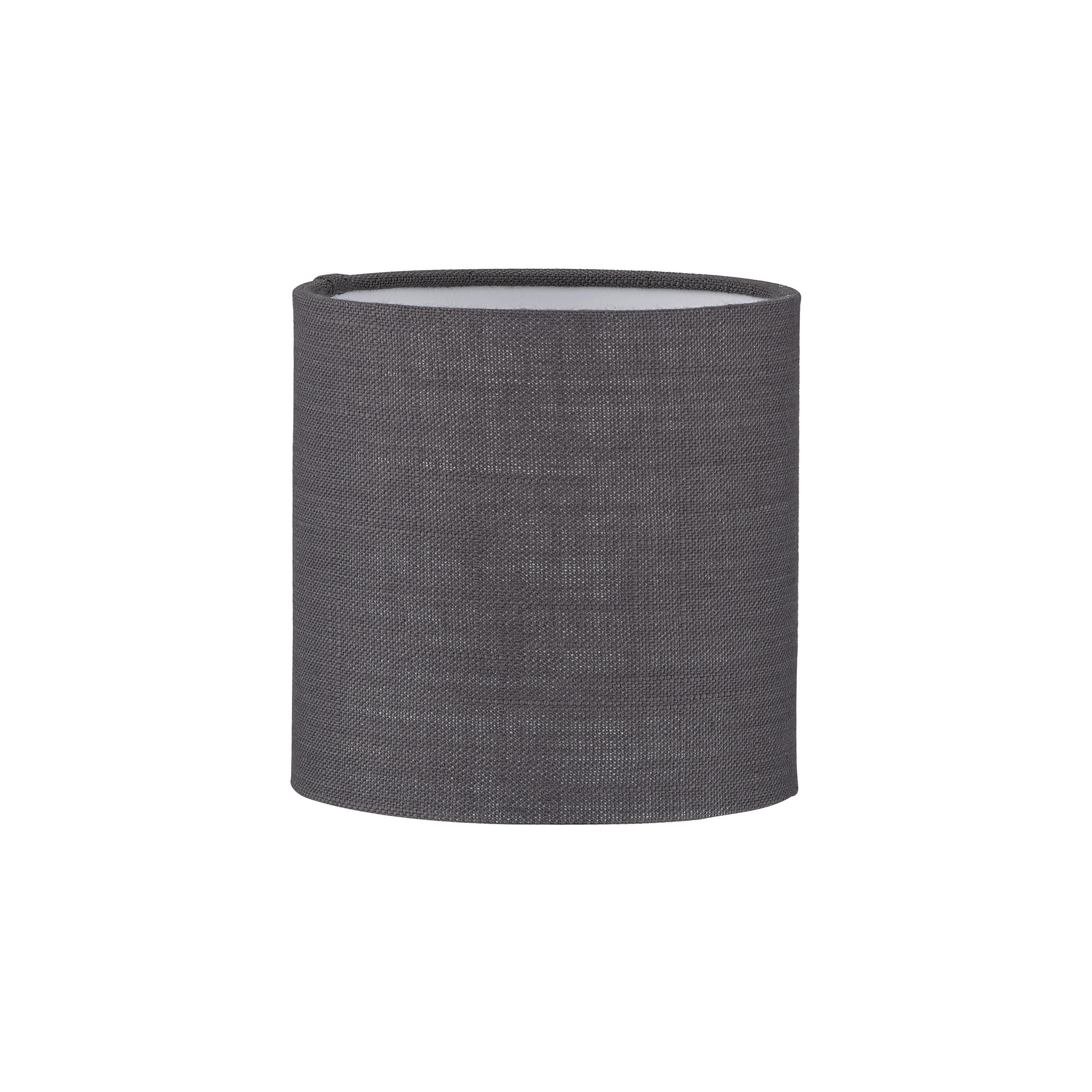 LAMPSKÄRM Modular M 18/18 cm   - vit/grå, Basics, textil (18/18cm) - Fischer & Honsel