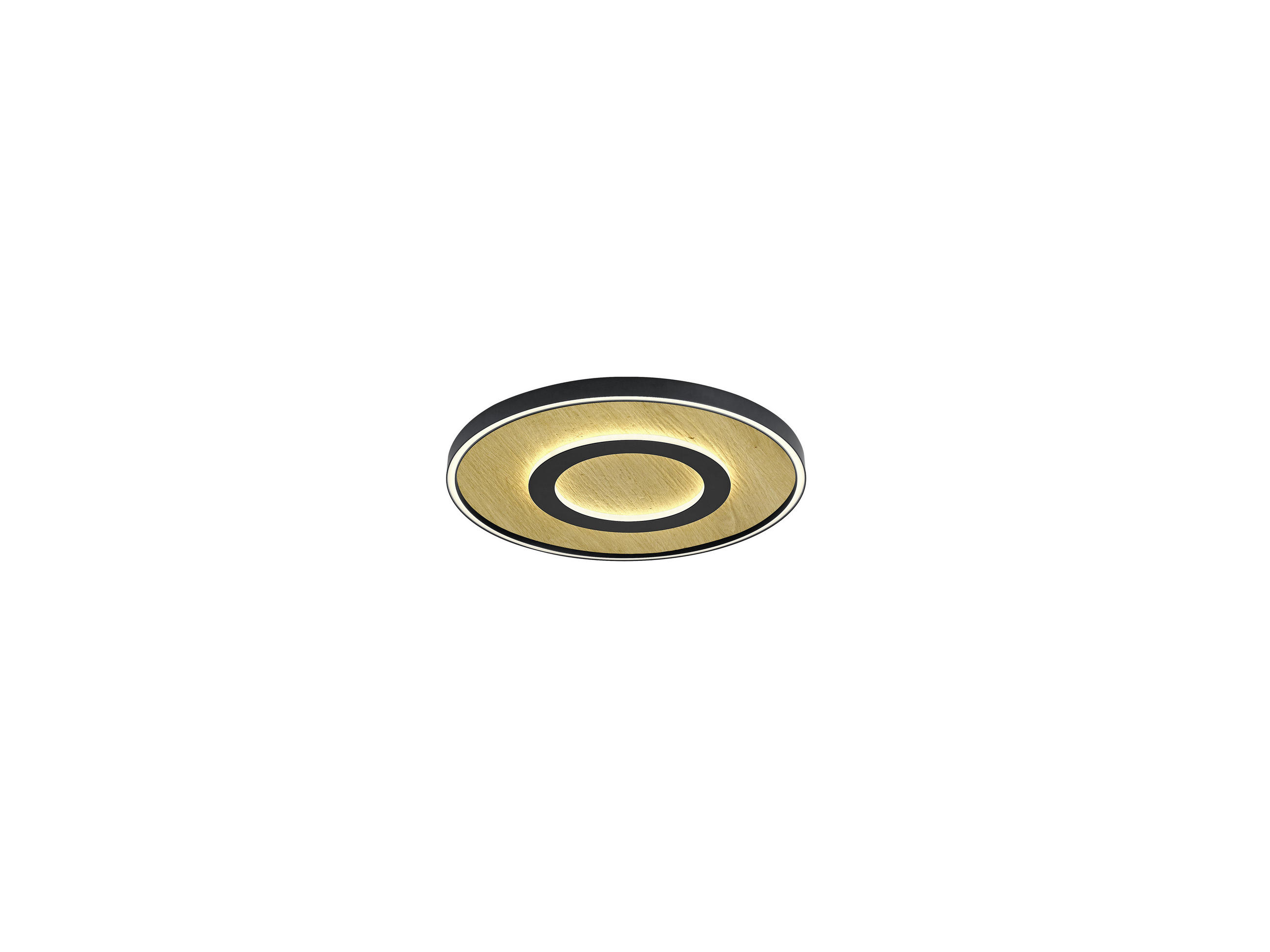 LED-DECKENLEUCHTE Heloise 43/3.8 cm   - Alteiche, Natur, Holz (43/3.8cm) - Helestra