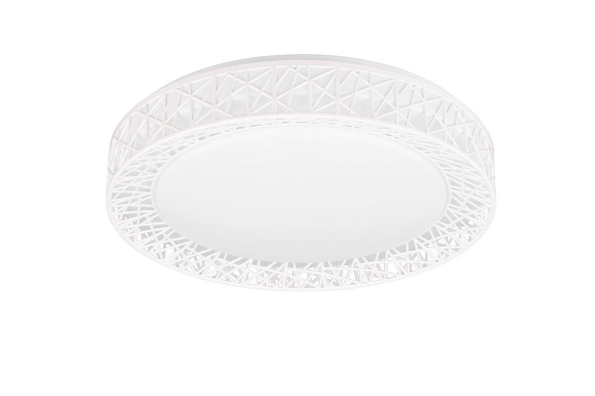 LED-TAKLAMPA 48/9 cm  - vit, Basics, plast (48/9cm) - Trio Leuchten