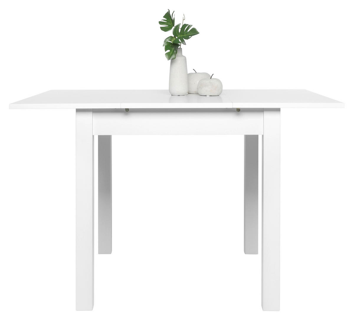 ESSTISCH in Holzwerkstoff 80/80/76,5 cm  - Weiß, Design, Holzwerkstoff (80/80/76,5cm) - MID.YOU