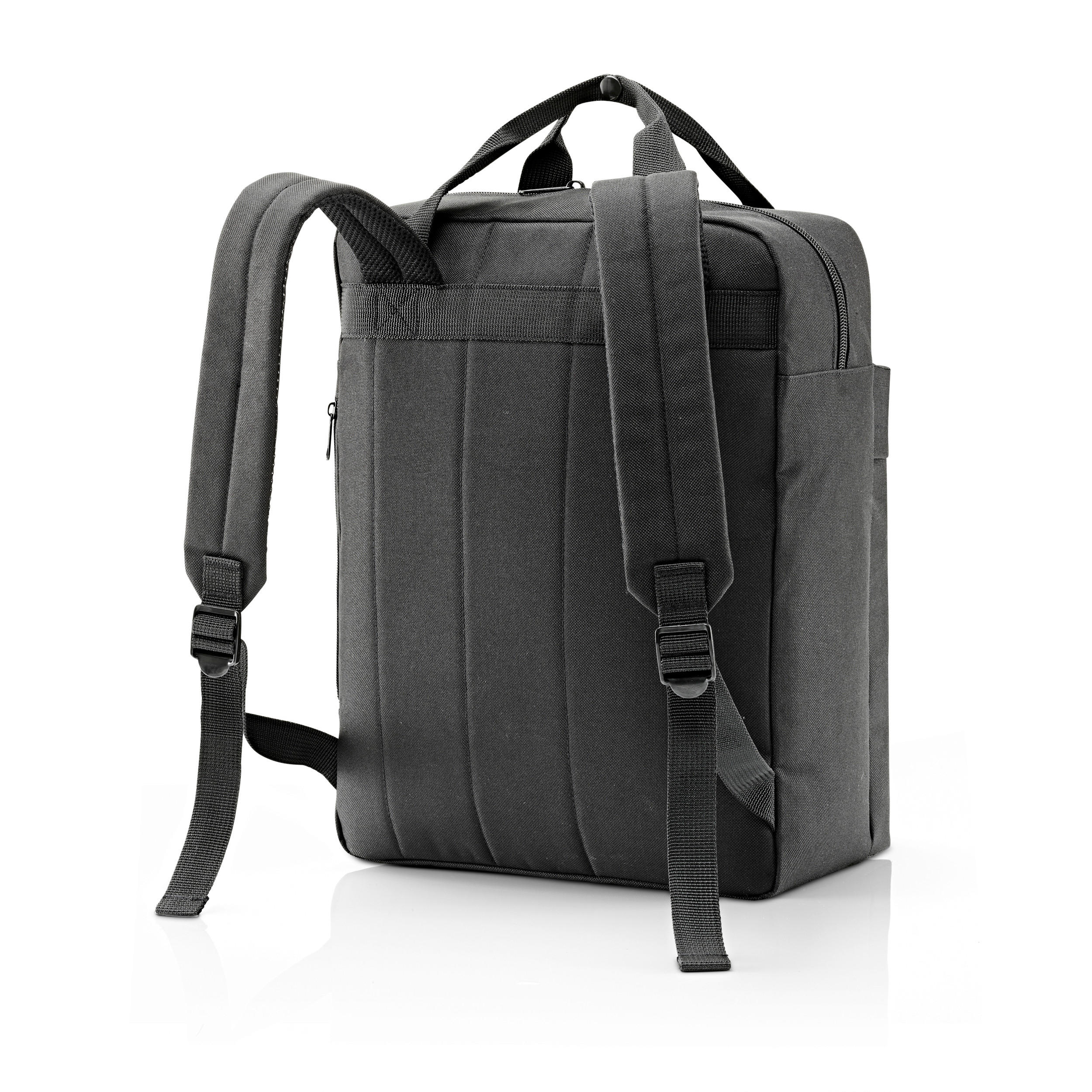RUCKSACK  - Schwarz, Basics, Kunststoff (30/39/13cm) - Reisenthel