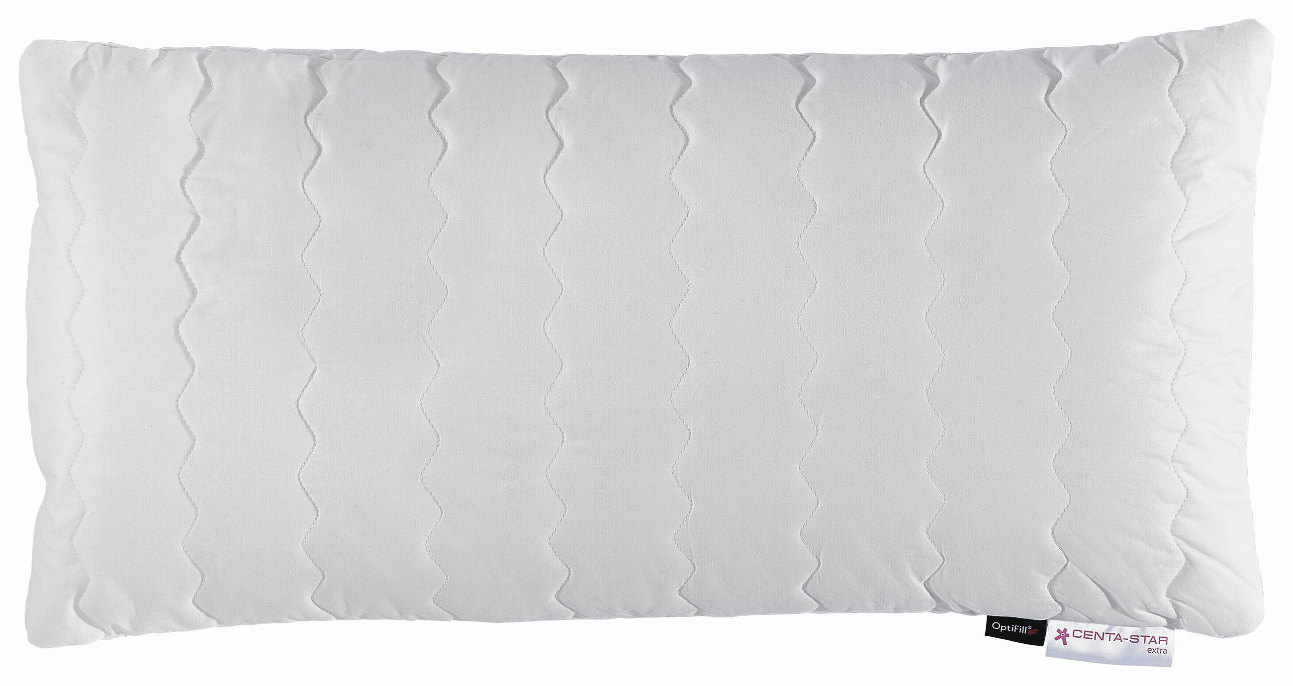 KOPFKISSEN   40/80 cm       - Weiß, Basics, Textil (40/80cm) - Centa-Star