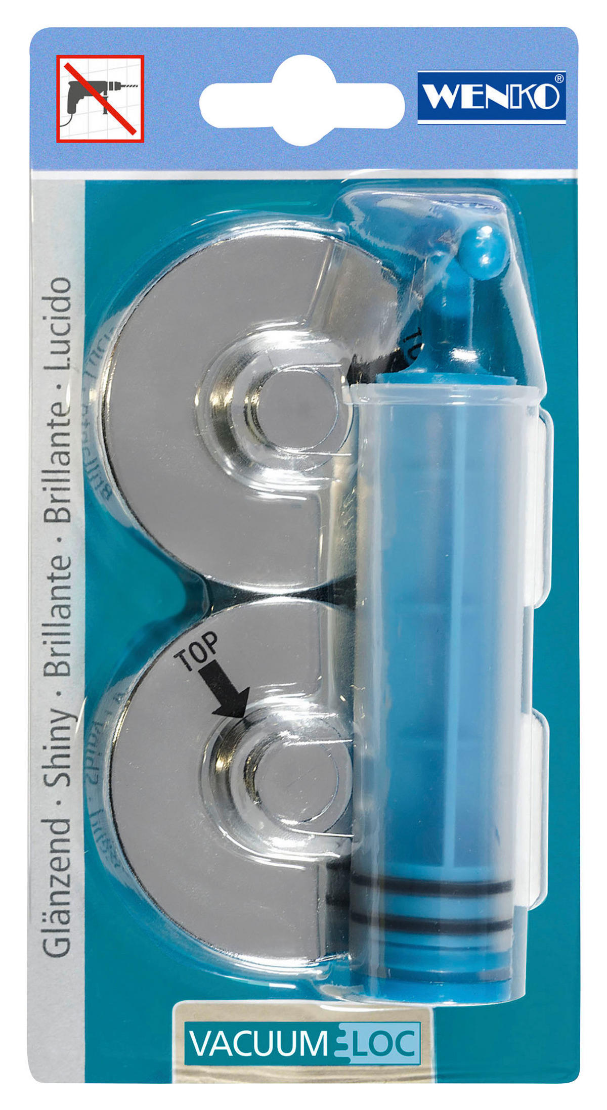 MONTÁŽNE DOSKY - chrómová, Basics, plast (6,1/2,8cm)