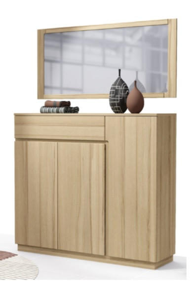 ORMAR ZA OBUĆU   drvo     - Konvencionalno, drvo (135,2/121/38,2cm) - Linea Natura