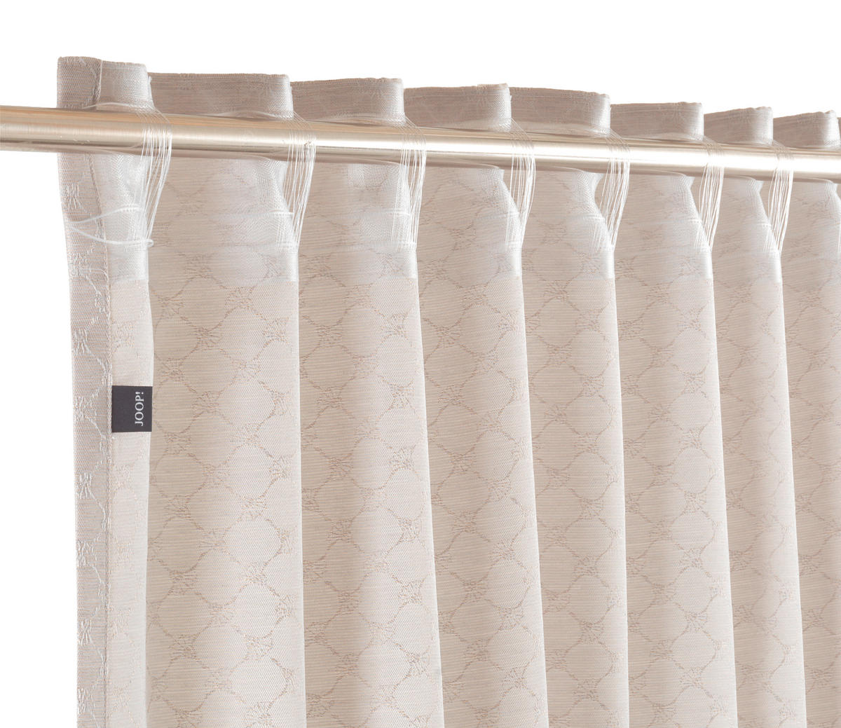 FERTIGVORHANG blickdicht  - Naturfarben, Design, Textil (130/250cm) - Joop!