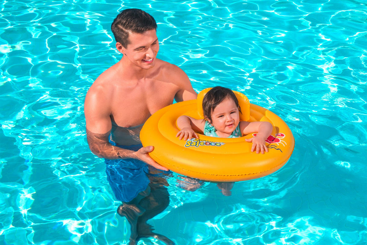 SCHWIMMRING - Gelb, Basics, Kunststoff (69cm) - Bestway